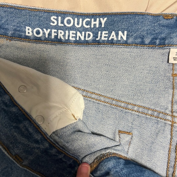 J. Crew Light Blue Patterned Straight Leg Jeans - Picture 10 of 10